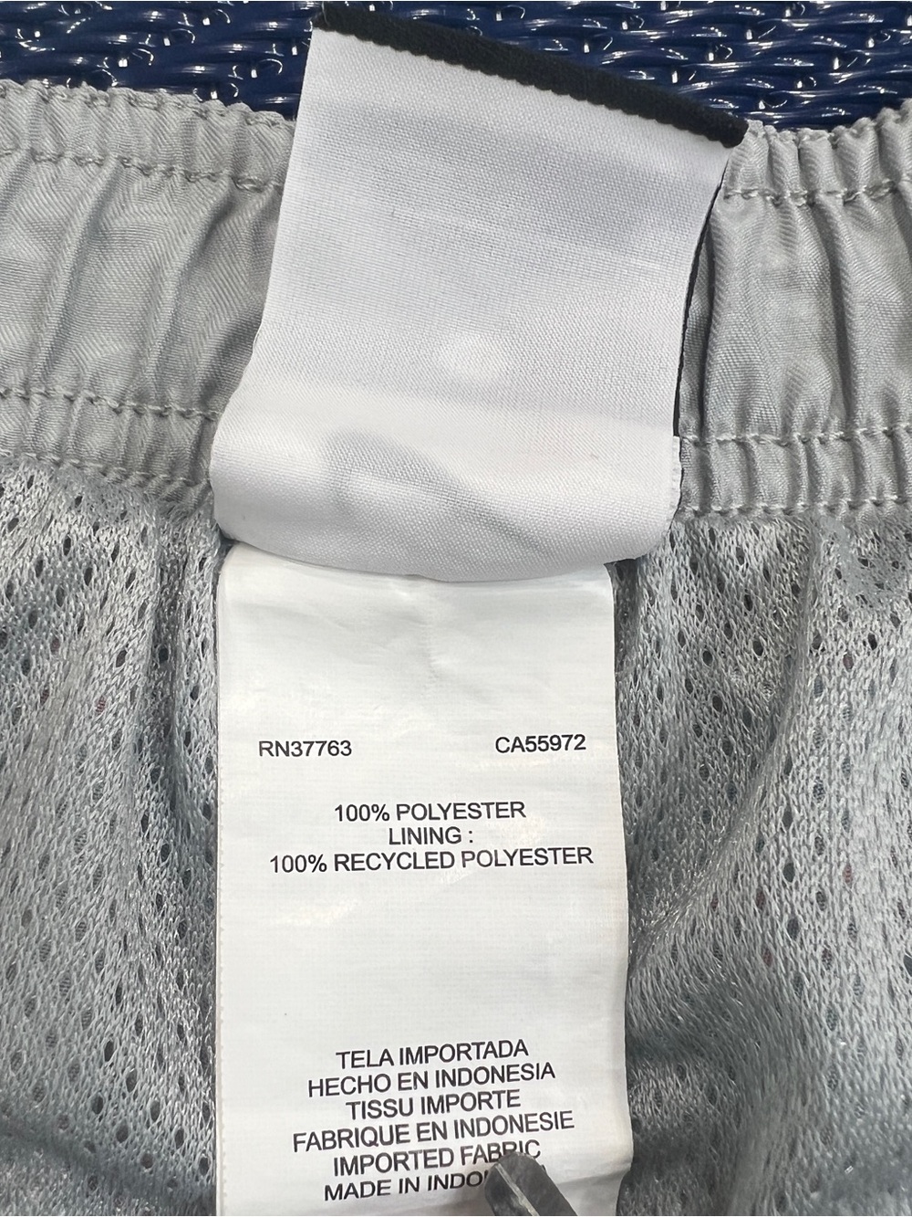 Nike Men’s Striped Swim Trunks Coral Teal - Picture 6 of 8